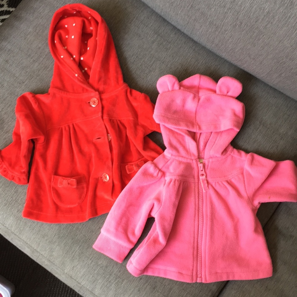 Lot of 2 girls jackets